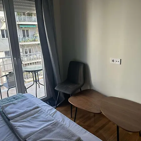 2 Bd Modern Apt With Balcony In Pagrati Athens Exterior photo