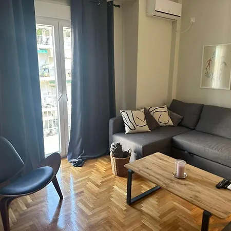2 Bd Modern Apt With Balcony In Pagrati Athens Exterior photo